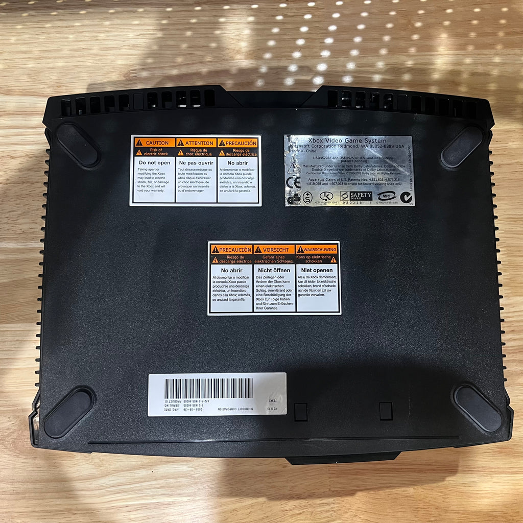 Original Xbox Console with Halo Controller (New Capacitors)