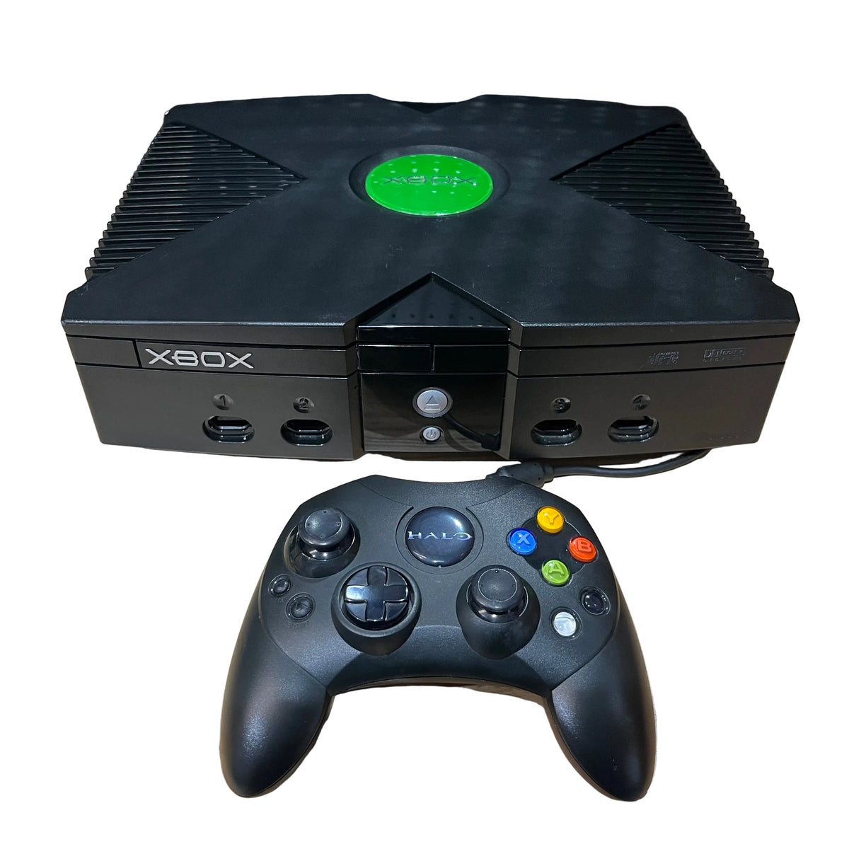 Original Xbox Console with Halo Controller (New Capacitors)