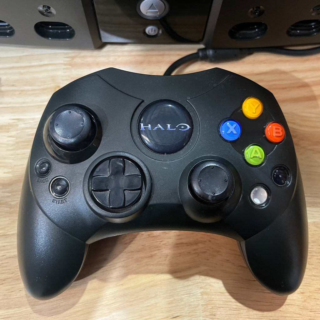 Original Xbox Console with Halo Controller (New Capacitors)