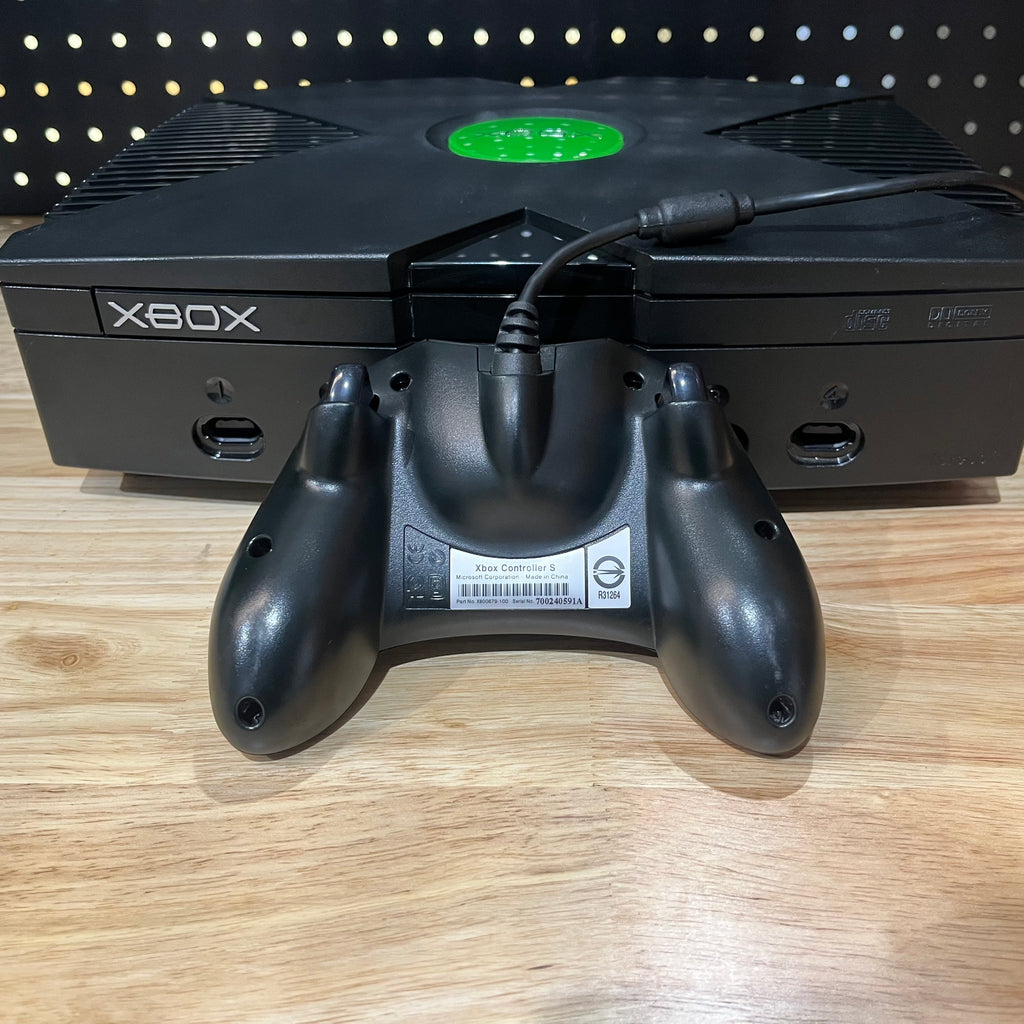 Original Xbox Console with Halo Controller (New Capacitors)