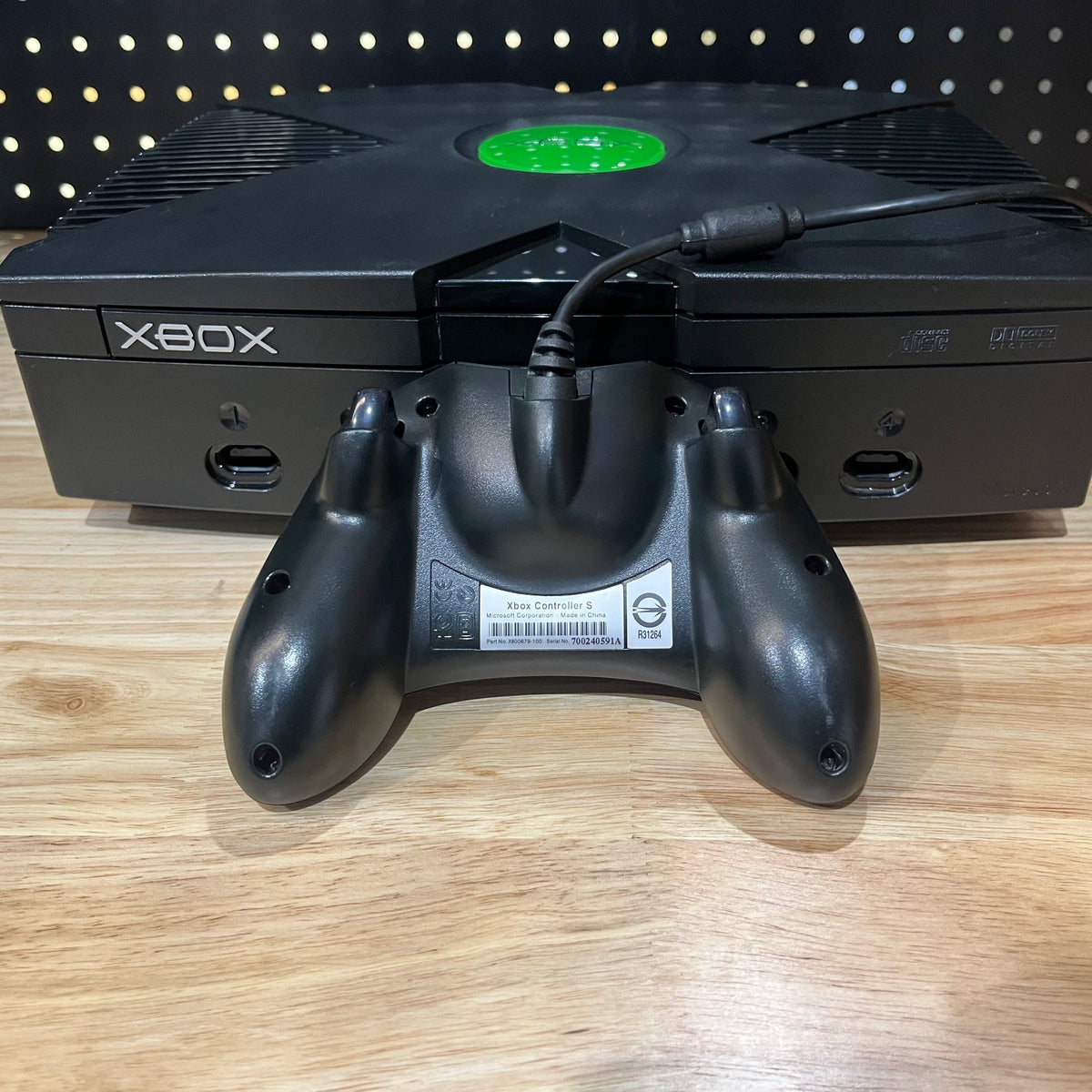 Original Xbox Console with Halo Controller (New Capacitors)